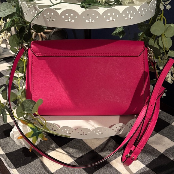 Kate Spade Vibrant Pink Crossbody Bag - Picture 4 of 5